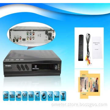 MPEG4 H. 264 DVB-T2 Home TV Box